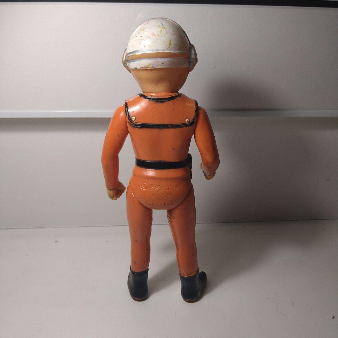 マルサン　ハヤタ隊員　当時物　ブルマァク最安値ウルトラマン怪獣ソフビ