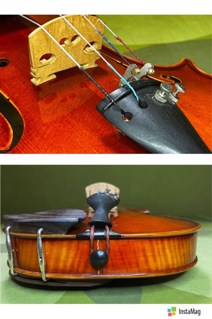 【貴重⭐️4/4】Umeo Suzuki 鈴木梅雄サイン入りバイオリン特3 No3