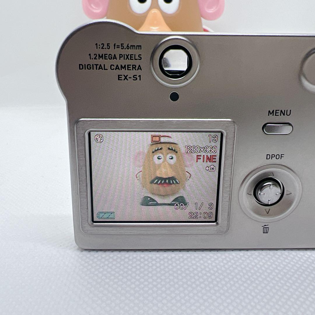 【箱付き】CASIO カシオ EXILIM EX-S1 レトロ デジカメ 薄型