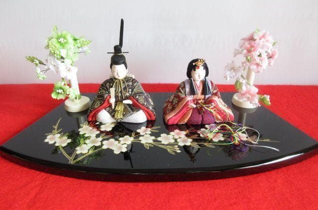 特価　吉徳大光仕入れ　柿沼東光　木目込み　親王飾り