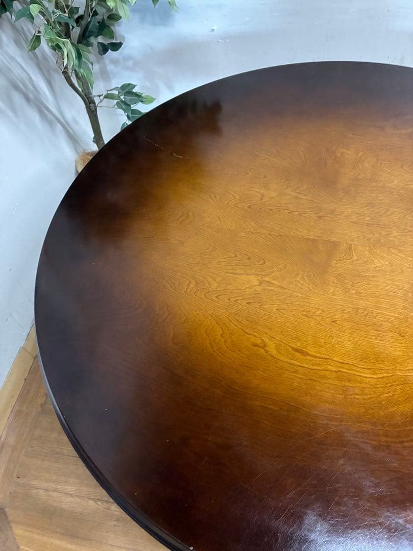 管366☆飛騨産業☆キツツキマーク☆高穂☆ダイニングテーブル/アームチェアー4脚