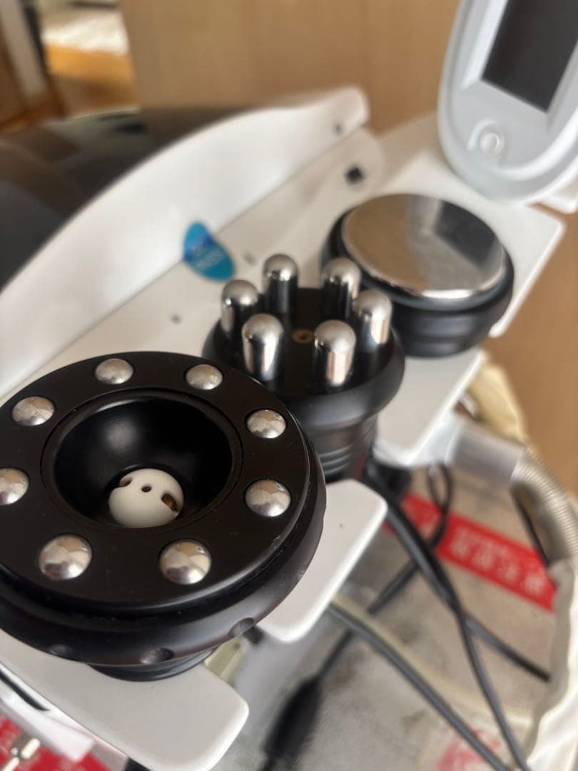 【2台でこの価格!!】美顔器 超音波・ラジオ波・EMS機能 脱毛 光フェイシャル