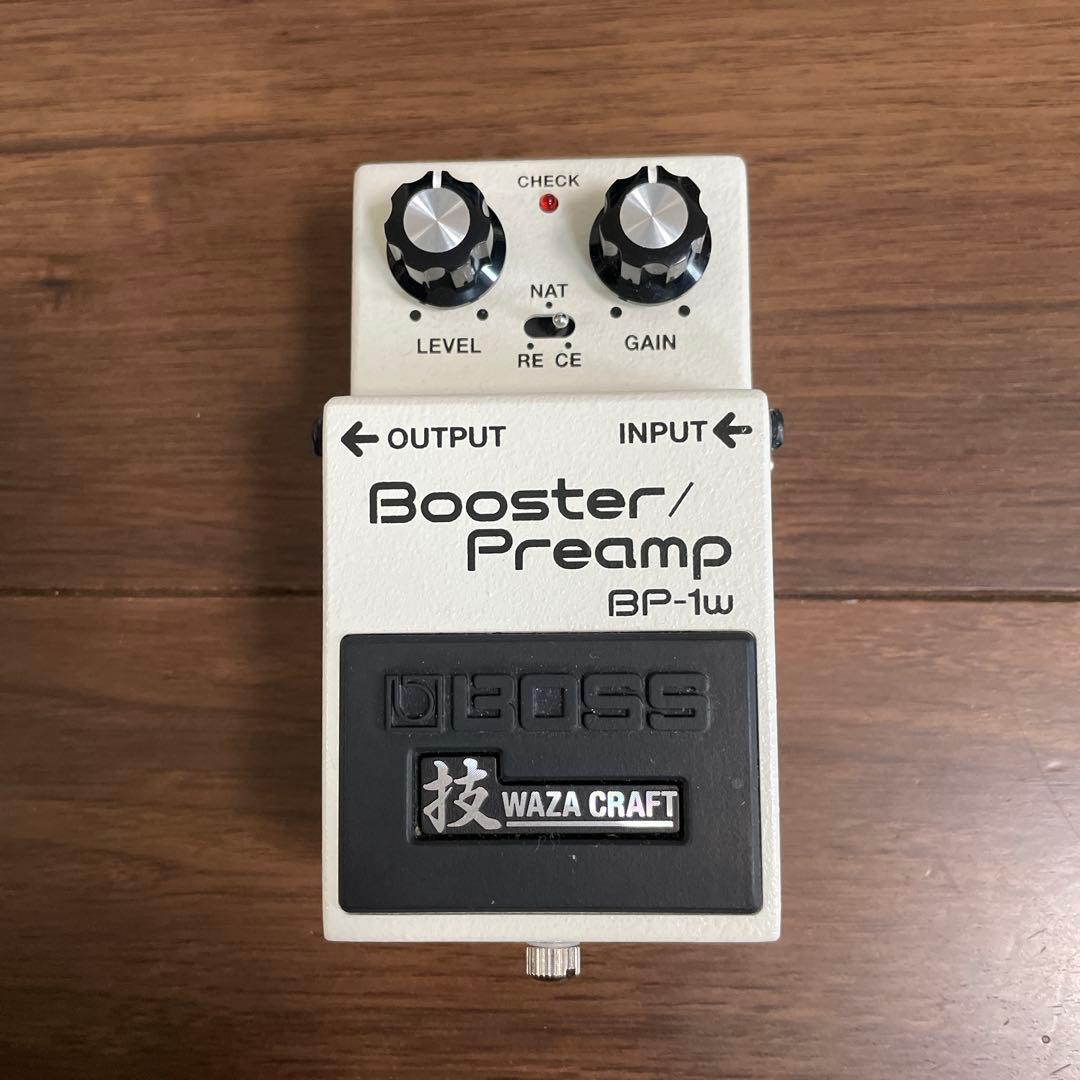 美品　BOSS BP-1W ブースター/プリアンプ