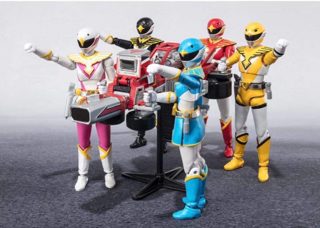 新品未開封 鳥人戦隊ジェットマン SHODO & SMP フルセット プレバン