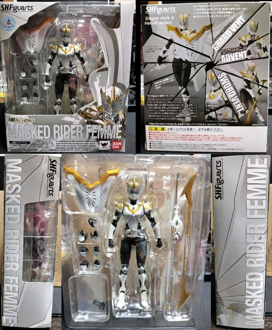 S.Hフィギュアーツ 仮面ライダー龍騎セット