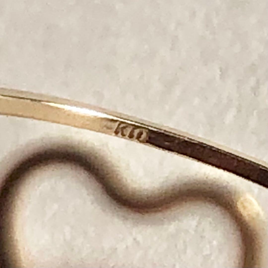 美品 cui-cui キュイキュイ ゴールドハートリング K10YG 13号