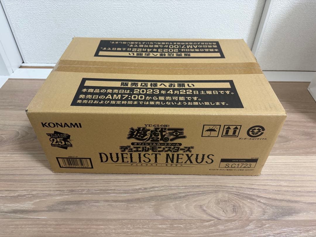 遊戯王 DUELIST NEXUS 初回生産版ボーナス＋1パック付き1カートン