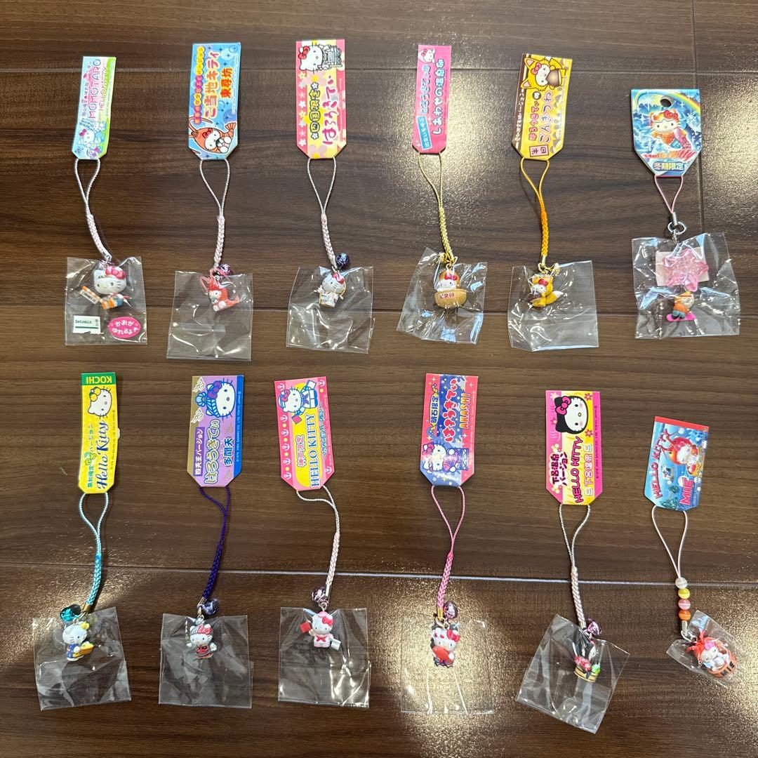 ご当地キティ ストラップ まとめ売り
