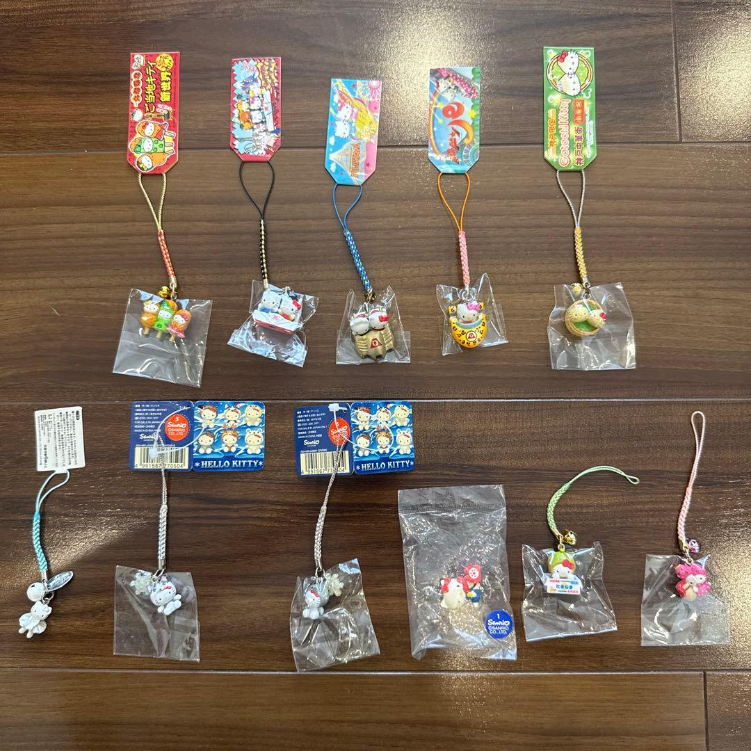 ご当地キティ ストラップ まとめ売り
