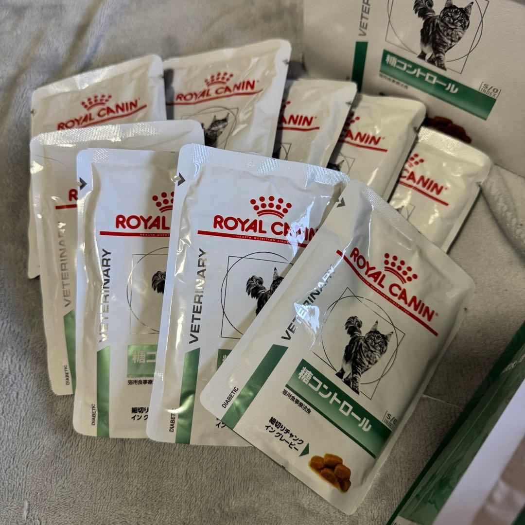  CANINロイヤルカナン　猫用　糖コントロールセット