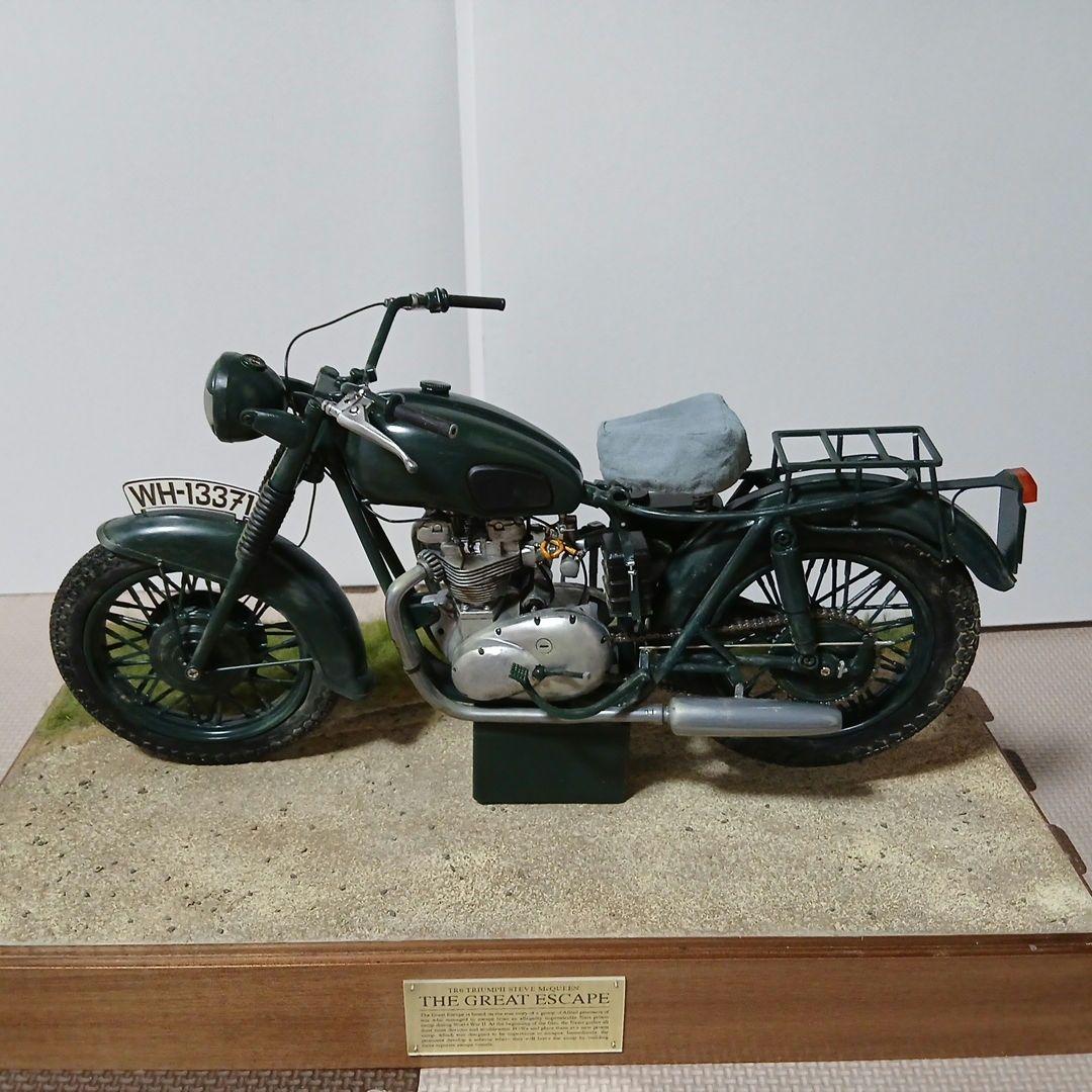 トム様限定　1/6大脱走トライアンフバイク フィギュアセット