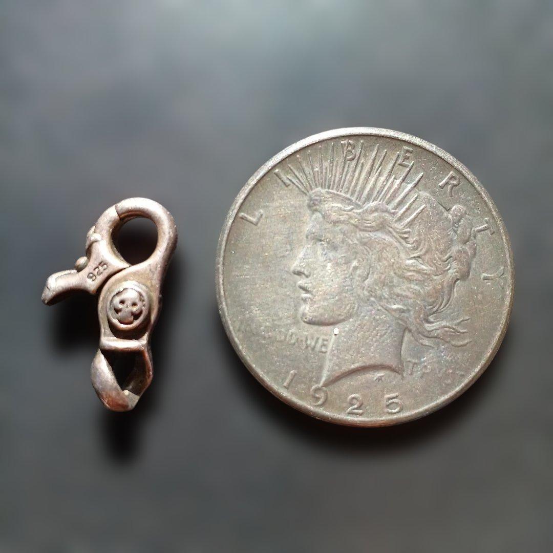 １ドル銀貨ピースダラー1925年&シルバー925クイッククリップ