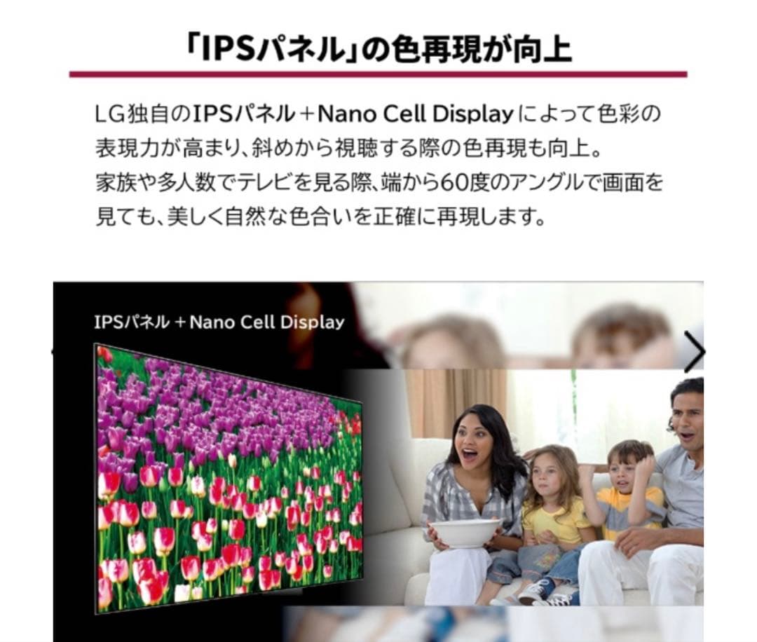 液晶テレビ 55NANO91JNA [55V型 /Bluetooth対応