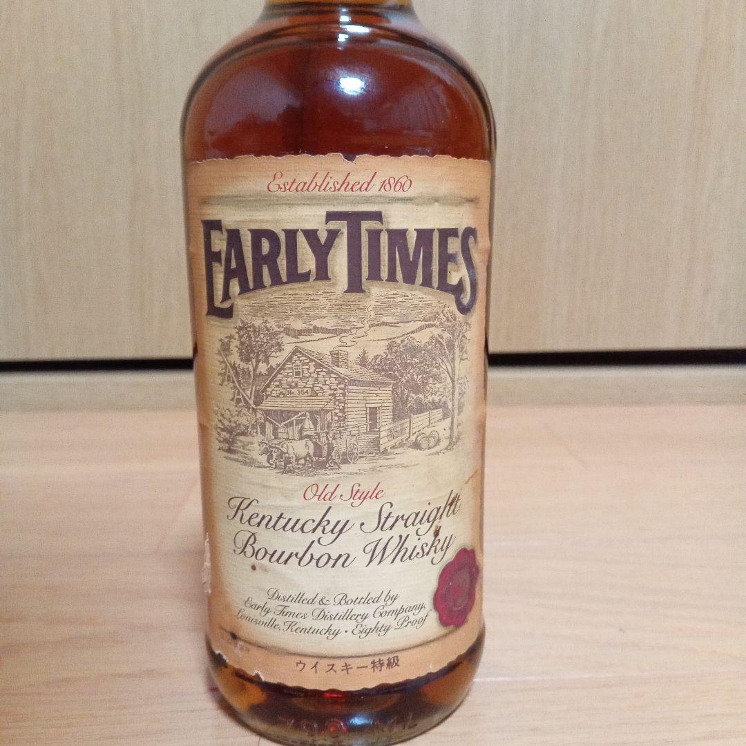 アーリータイムズ 特級 丸瓶 1980年代後期（88）