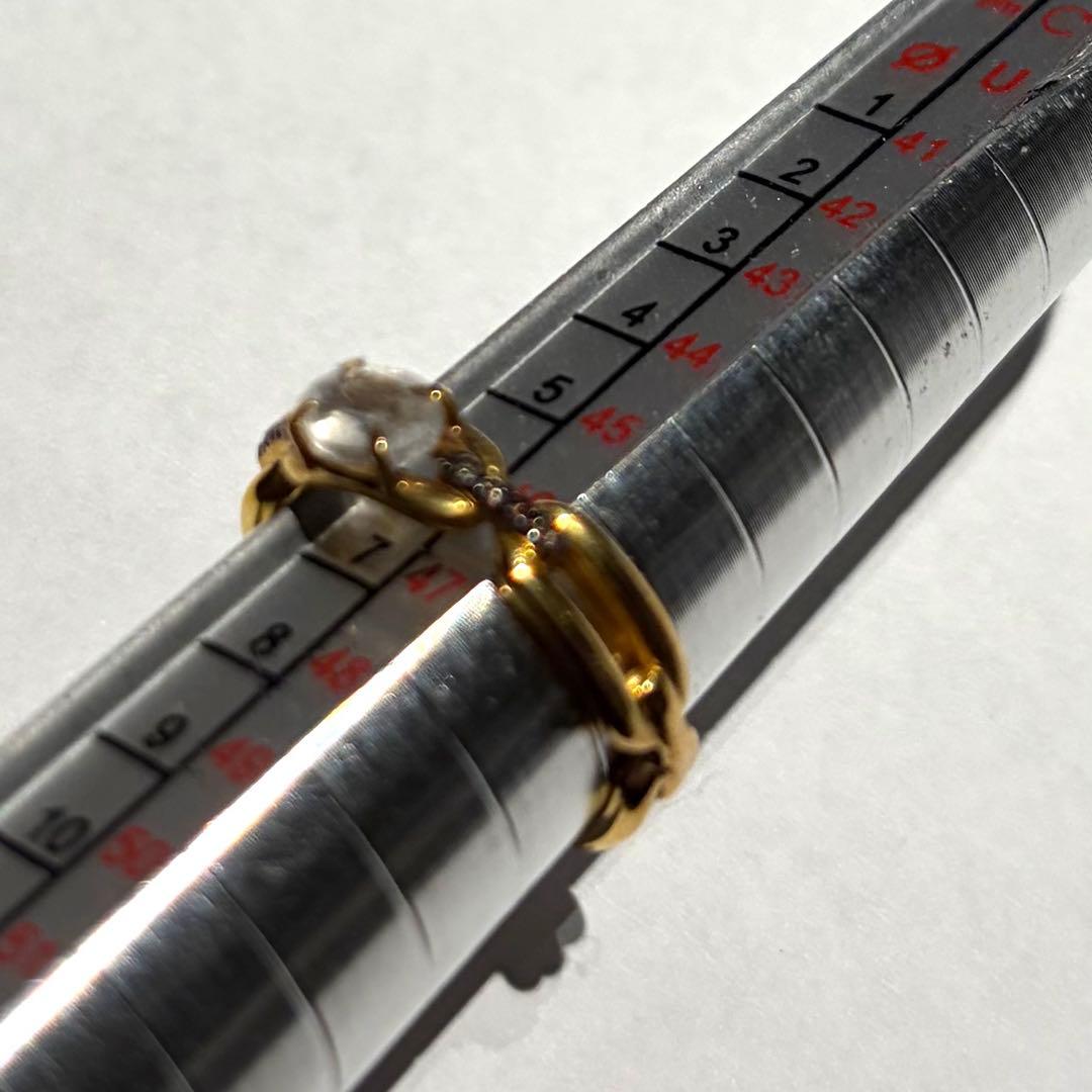 アクセサリー artida oud link pave ring