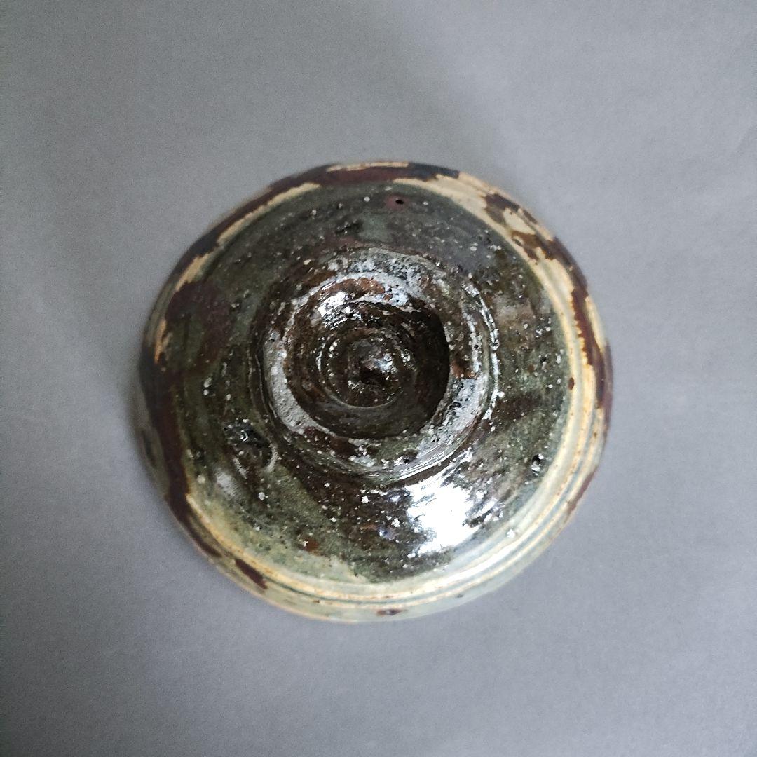 古松淳志　刷毛目ぐい呑　李朝　吉田明