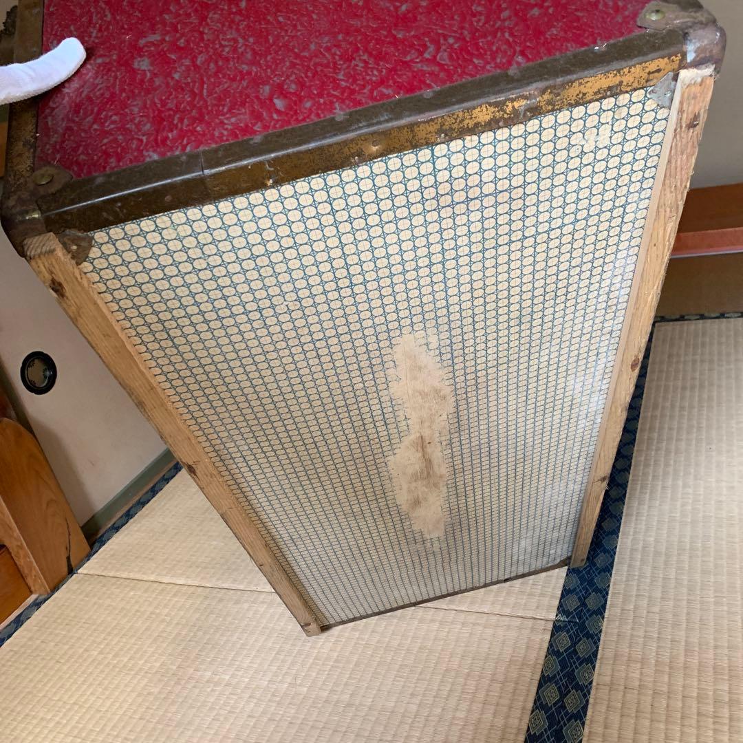 アンティーク BOX 箱 収納 衣装入 一段