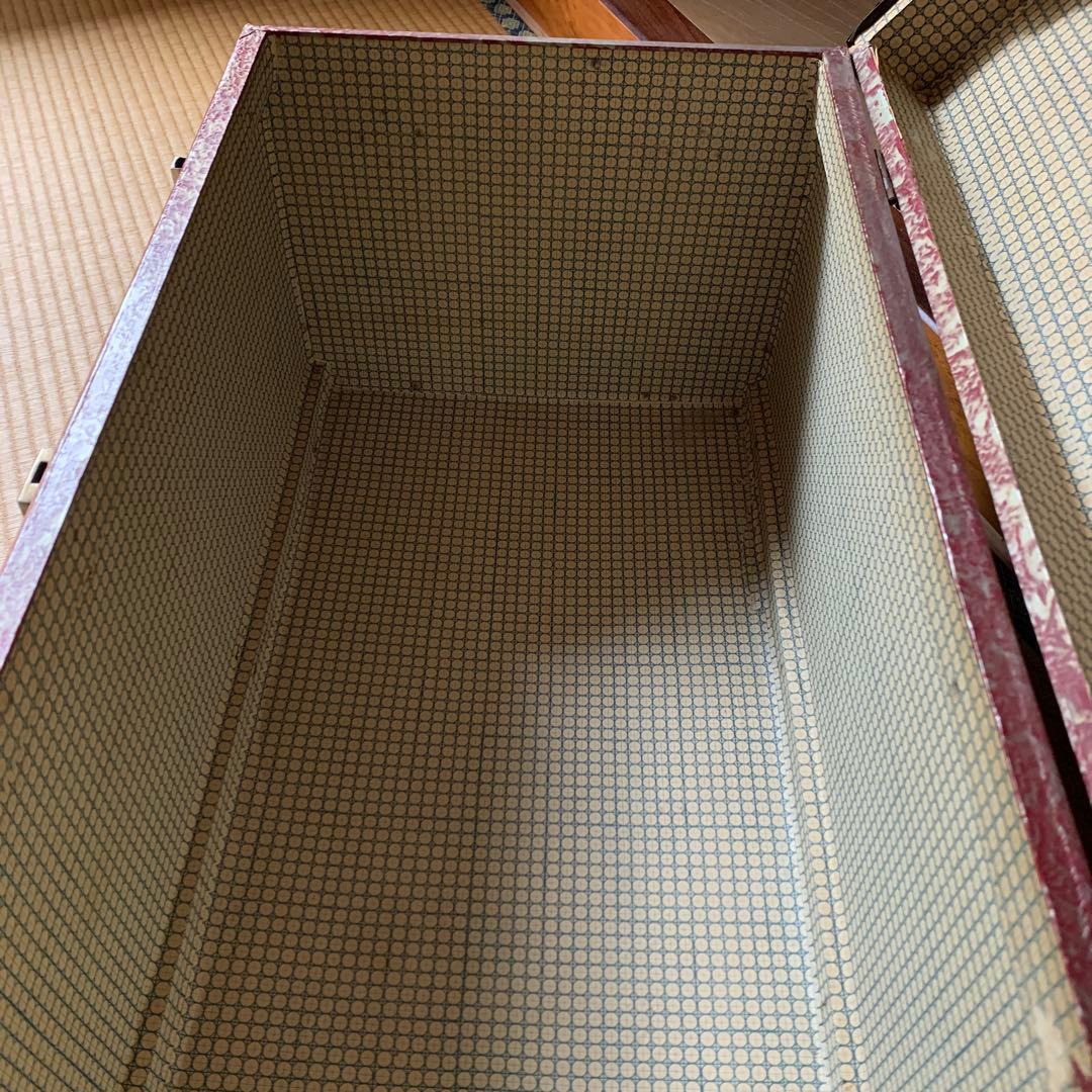 アンティーク BOX 箱 収納 衣装入 一段