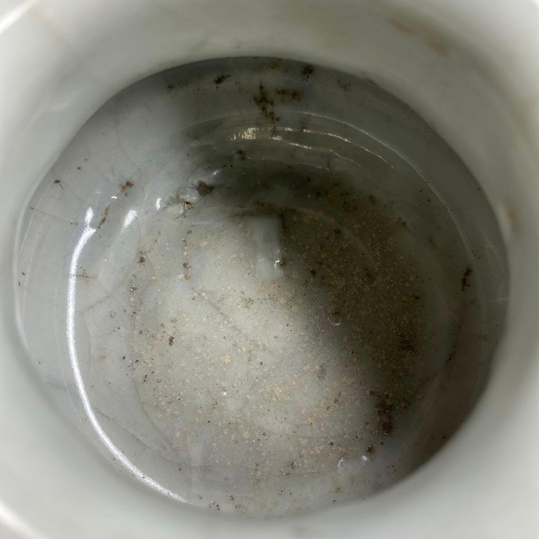 中国明時代　呉州赤絵小壺　幅約9㎝　東Y7-0331☆2Fタルチ