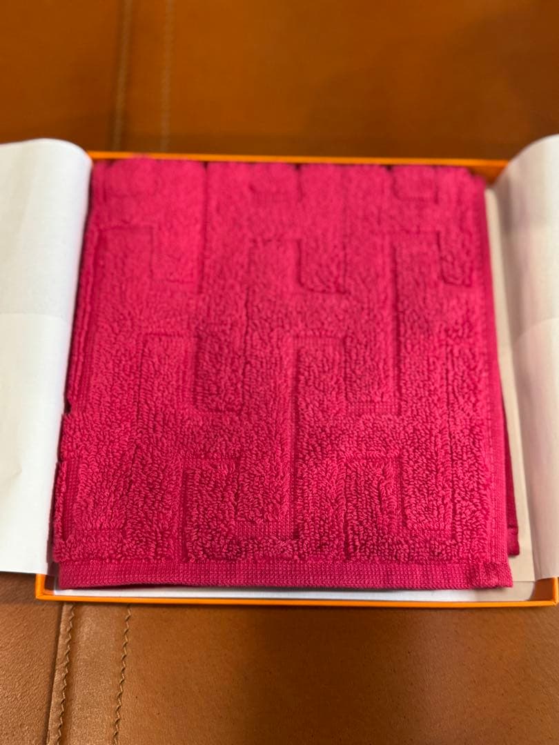 HERMES ハンドタオル カレ ステアーズ