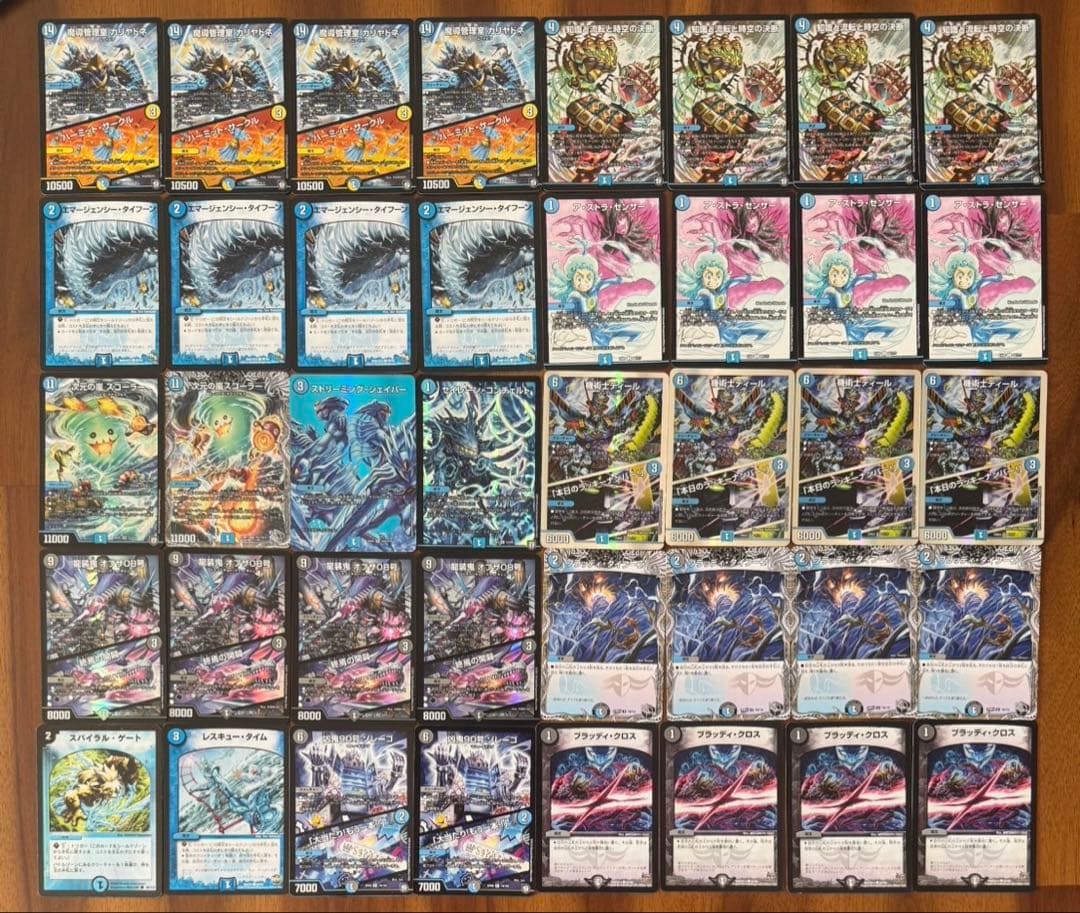 デュエマ 青黒カリヤドネループ　デッキ　gp優勝　ゲートボール　旧環境殿堂ゼロ