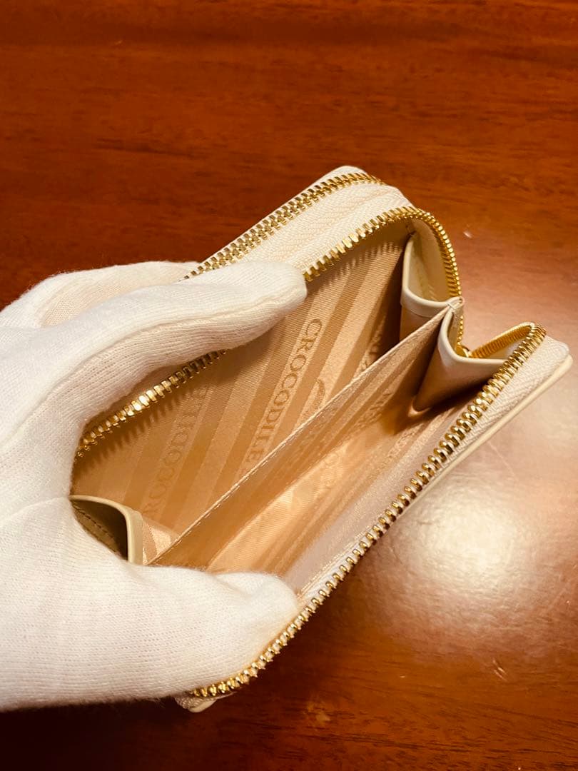 SALE 送料無料 新品 本革 ヒマラヤクロコダイルレザー ミニウォレット