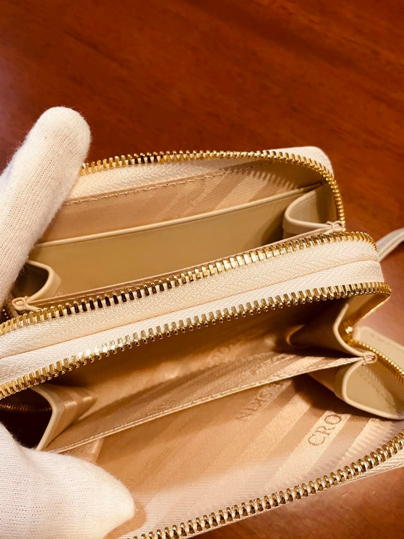 SALE 送料無料 新品 本革 ヒマラヤクロコダイルレザー ミニウォレット