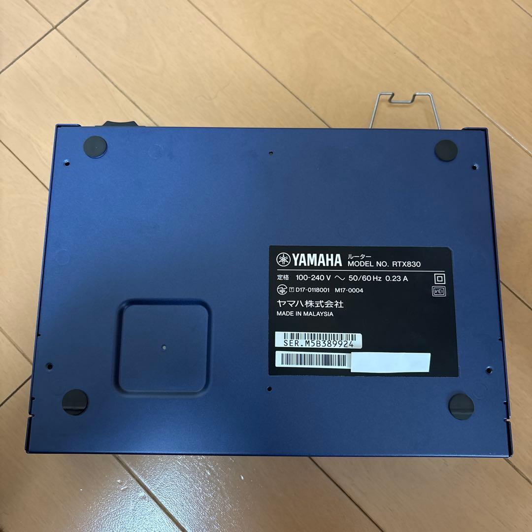 【美品】YAMAHA RTX830 有線LANルーター