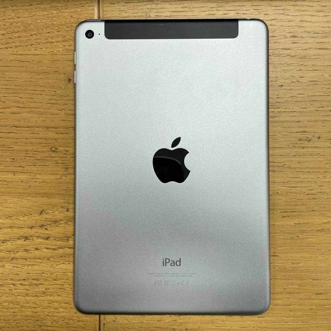 動作品 iPad mini4 64GB SIMフリー MK722J/A