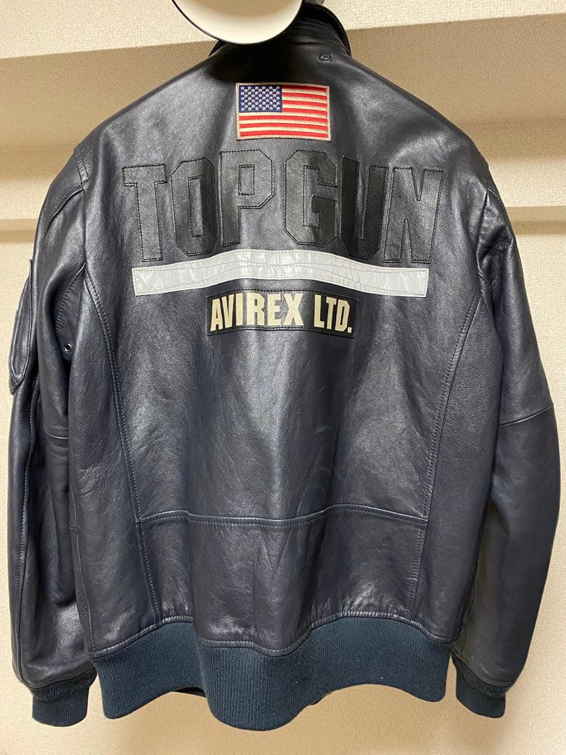 【入手困難】AVIREX LEATHER TOP GUN/レザージャケット