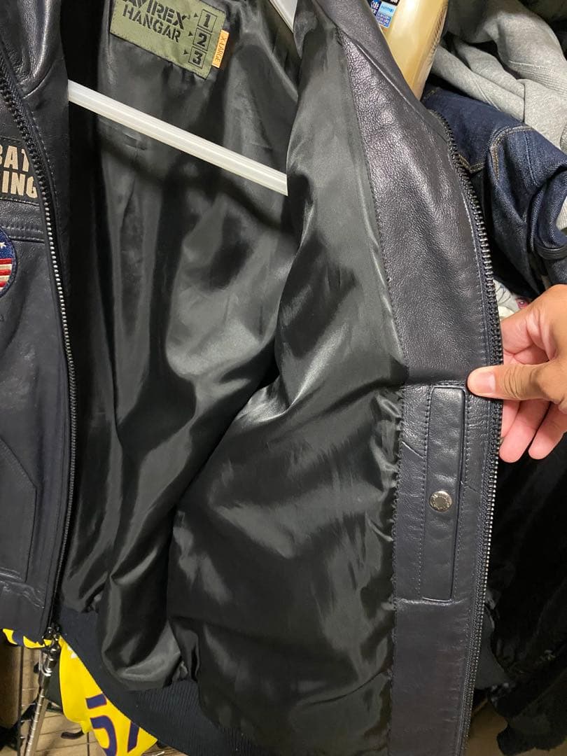 【入手困難】AVIREX LEATHER TOP GUN/レザージャケット