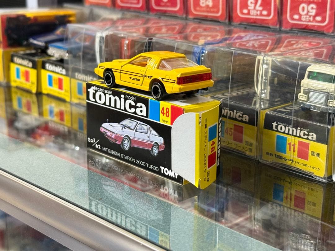 トミカ 三菱 スタリオン 2000ターボ 日本製 黒箱
