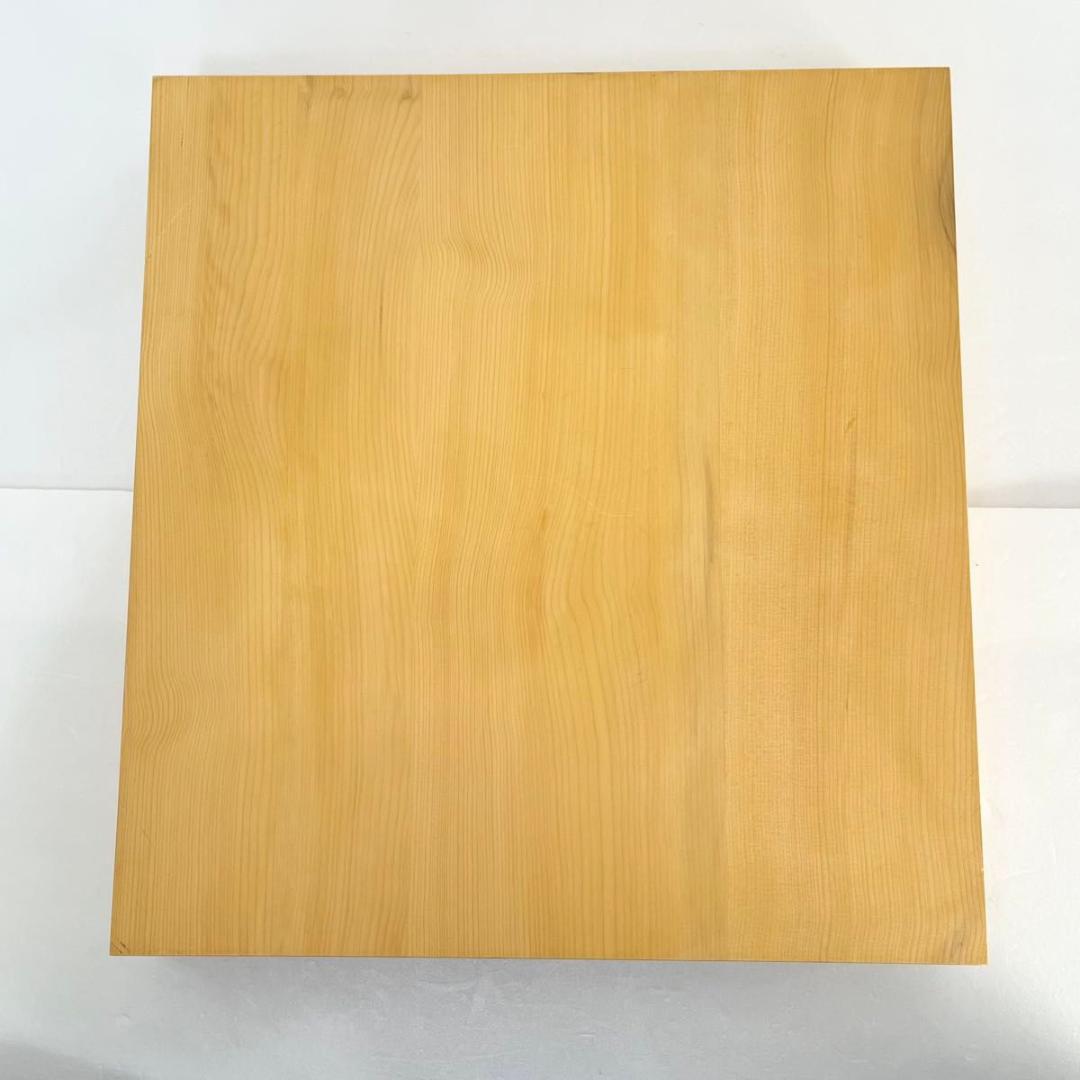 【美品】卓上囲碁盤　本榧　2寸　天地柾目　高級天然木　ハギ4枚造り　特撰　6㎝