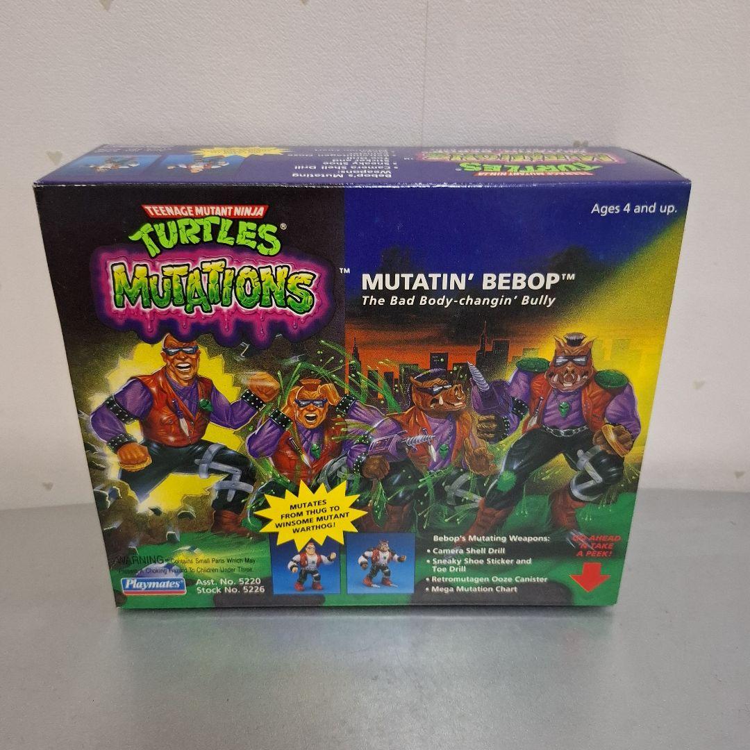 ミュータントタートルズ ビーバップ タカラ playmates フィギュア