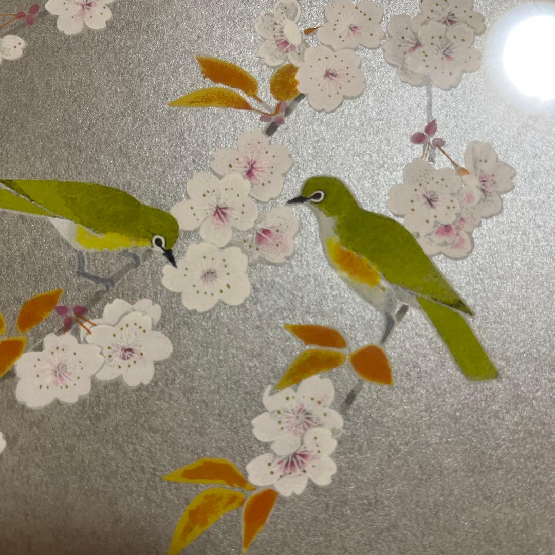 レア！！！　上村淳之 シルクスクリーン 鳥の四季