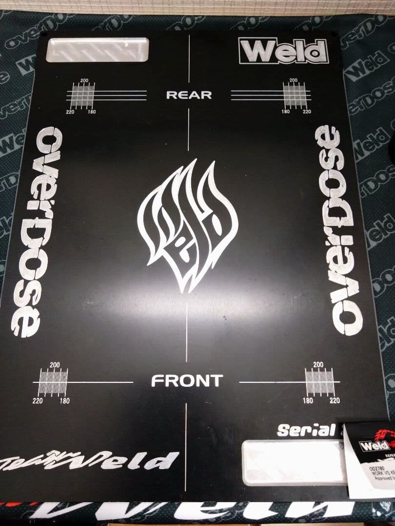 overdose weld オーバードーズ セッティングボード ヨコモ ラジコン