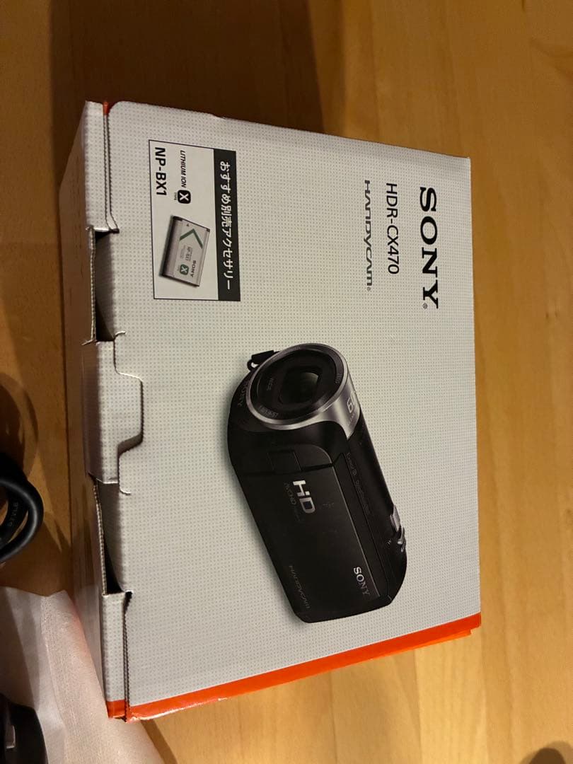 【新品級】SONY Handycam HDR-CX470 極上品　SDカード新品