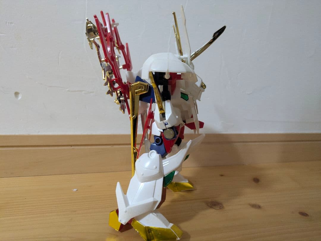 sdガンダム 超機動大将軍 天鎧王 輝龍頑駄無 2体セット 組立済 ジャンク