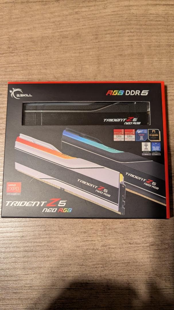 G.SKILL Trident Z5 Neo RGB 64GB DDR5 メモリ