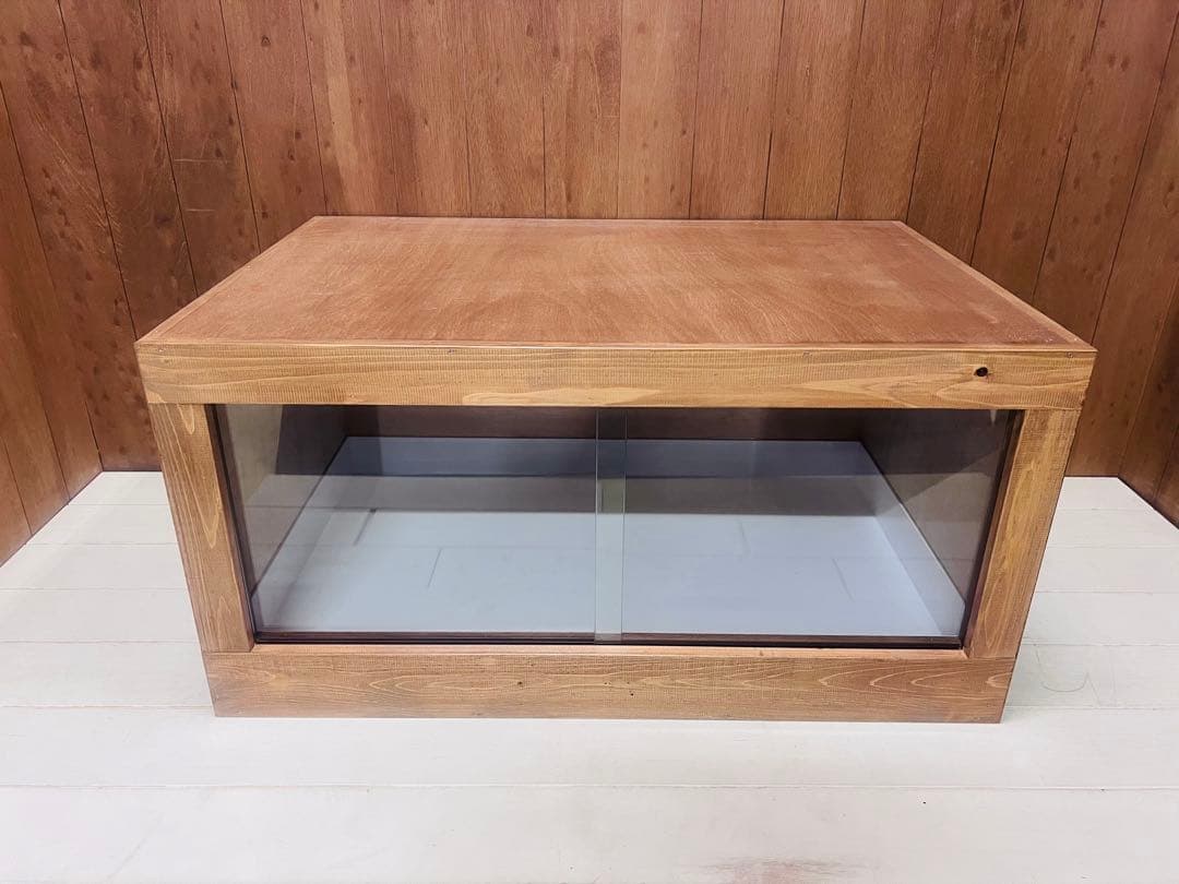 大型木製ケージ 900×600×450 小動物、爬虫類用 未使用