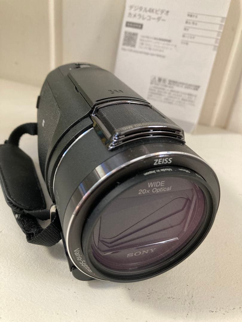 【美品】SONY FDR-AX40 デジタル4k ビデオカメラ