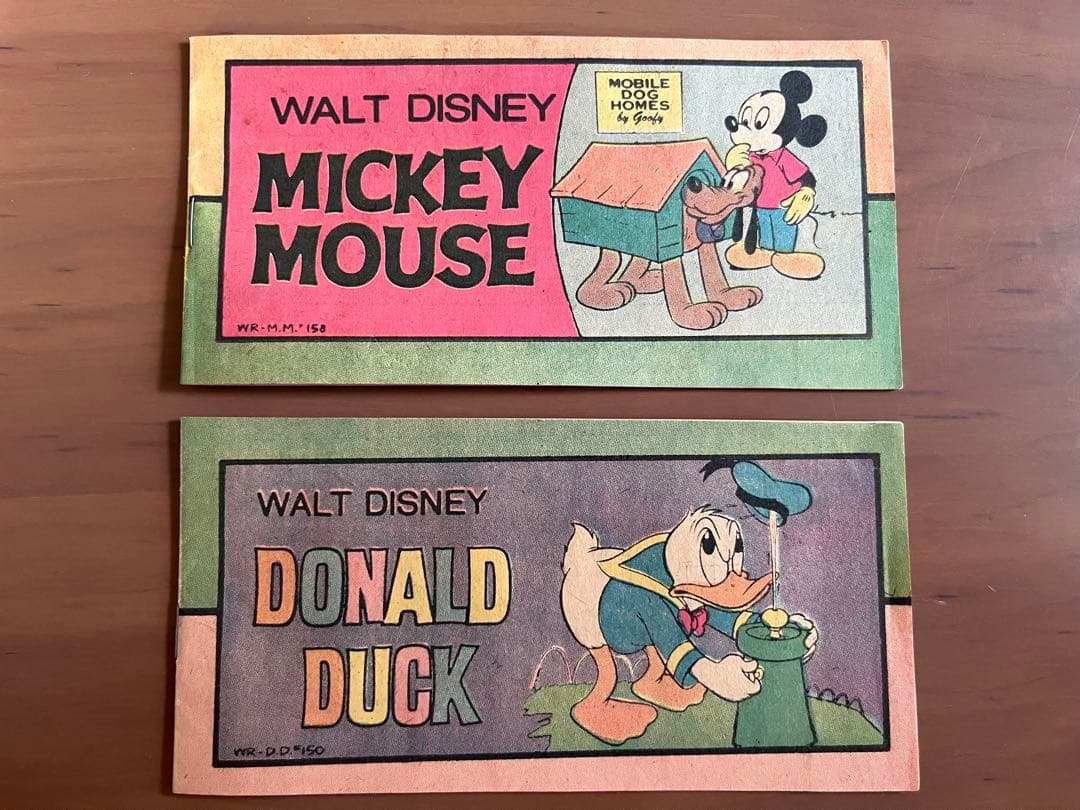 希少ビンテージ ミッキー ドナルド コミックブック MADE IN USA