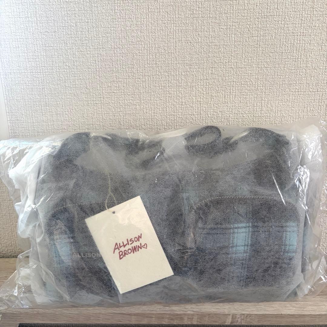 バッグ ALLISON BROWN CHECK SHOULDER BAG