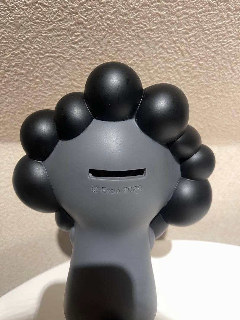 【激レア】大阪万博　黒ミャクミャク　貯金箱