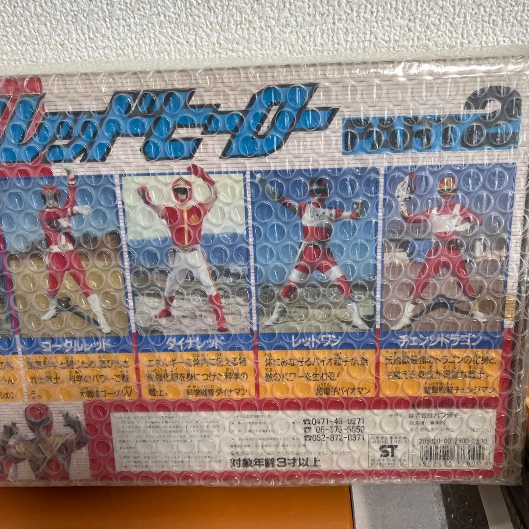 ⚠️デッドストック　スーパー戦隊　結集！　レッドヒーロー　part2