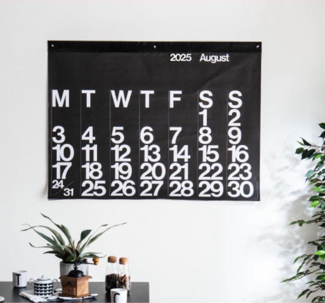 [美品]stendig 2025ビッグサイズカレンダー moma