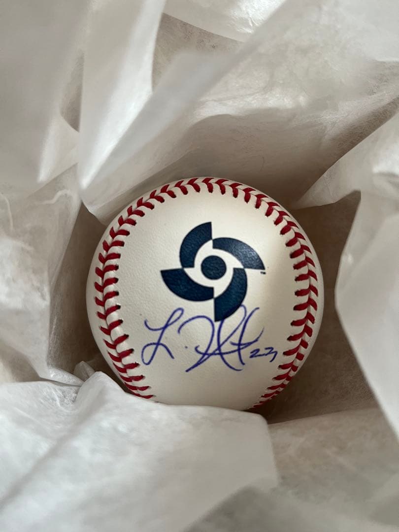 ラーズ・ヌートバー WBC公式ボール 直筆サインボール 証明書おまけつき