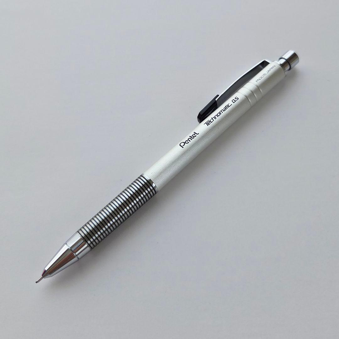 【新品未使用品】ぺんてる テクノマチック シャープペンシル 蝕刻 食刻 廃盤