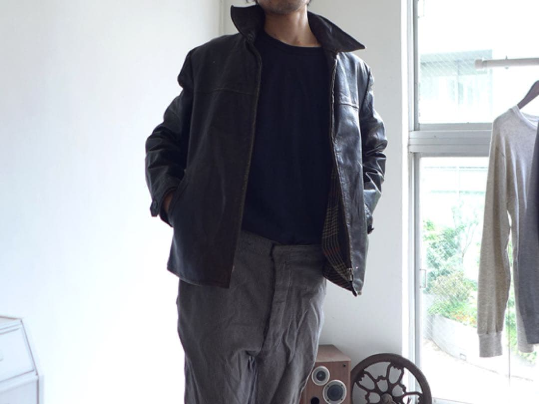 ふ*4様 50s ユーロ vintage leather jacket gap