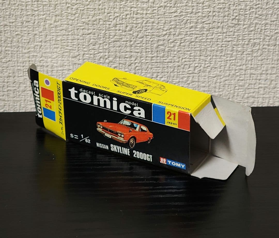 TOMICA　トミカ　スカイライン2000GT　1Eホイール